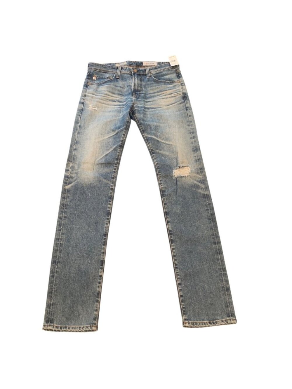 AG Stockton Skinny Jean Mens 32x32 Stretch Distressed Ripped AG-ED Denim Grunge